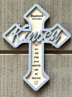 2 Layer, White Background with Blue Frame