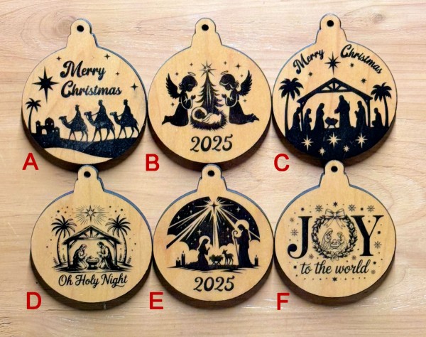 Religious Christmas Ornaments