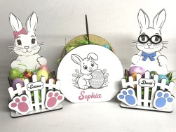 Personalized Mini Easter Baskets