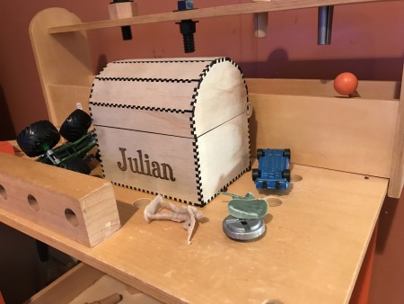 Personalized (Small) Treasure Chest